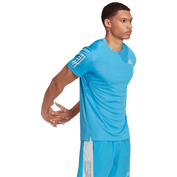 Adidas Own The Run Lyhyt Sleeve Miesten T Paidat Sininen | GLVZ-54983