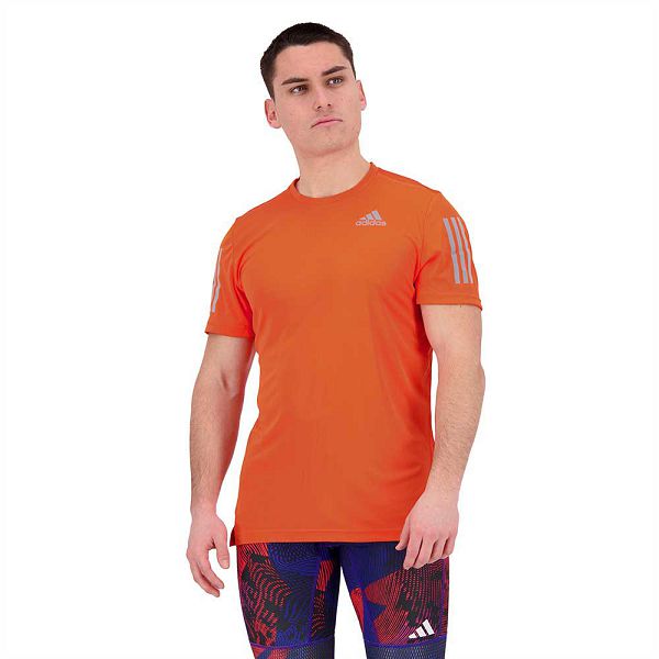 Adidas Own The Run Lyhyt Sleeve Miesten T Paidat Oranssi | PDOI-69523