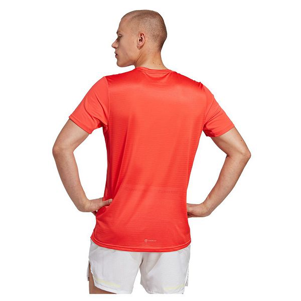 Adidas Own The Run Lyhyt Sleeve Miesten T Paidat Punainen | PJFX-94580