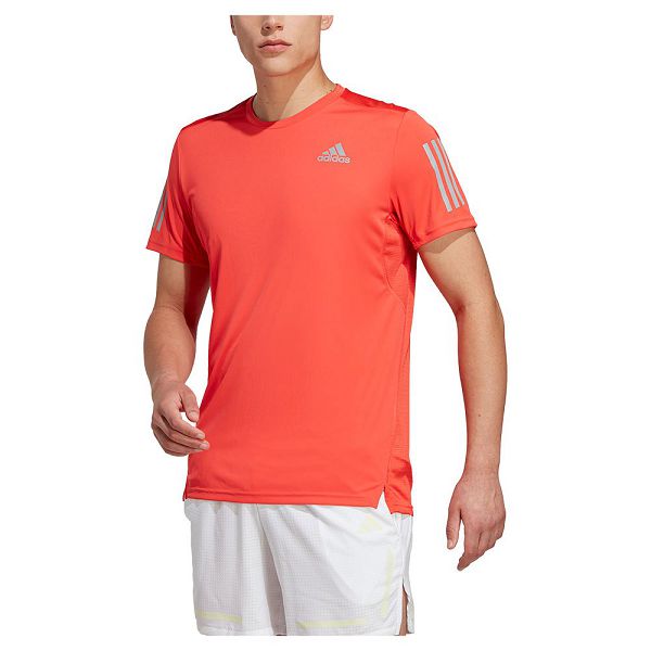 Adidas Own The Run Lyhyt Sleeve Miesten T Paidat Punainen | PJFX-94580