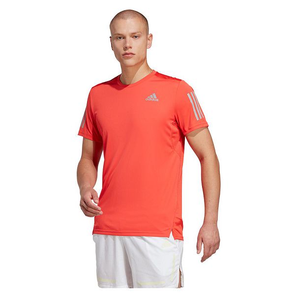 Adidas Own The Run Lyhyt Sleeve Miesten T Paidat Punainen | PJFX-94580