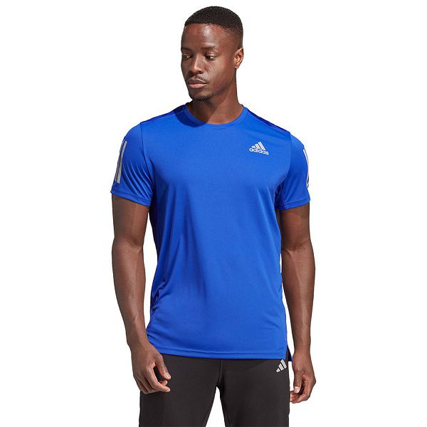 Adidas Own The Run Lyhyt Sleeve Miesten T Paidat Sininen | UYPD-49372