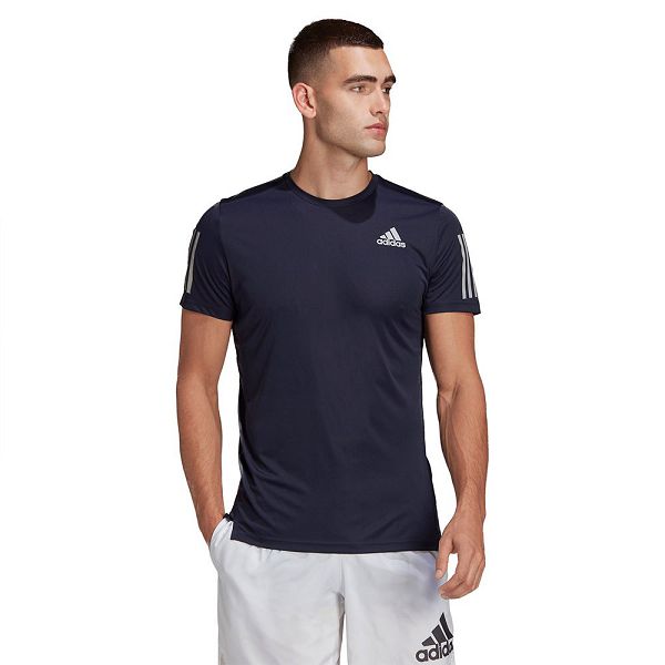 Adidas Own The Run Lyhyt Sleeve Miesten T Paidat Mustat | UZGX-85910