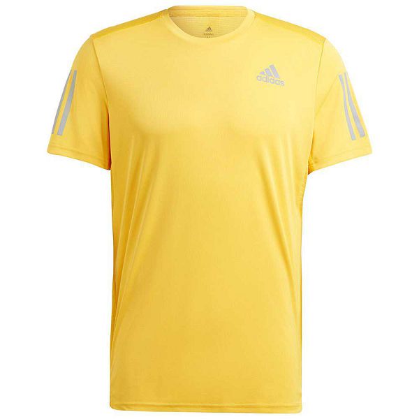 Adidas Own The Run Lyhyt Sleeve Miesten T Paidat Keltainen | XHCF-29187