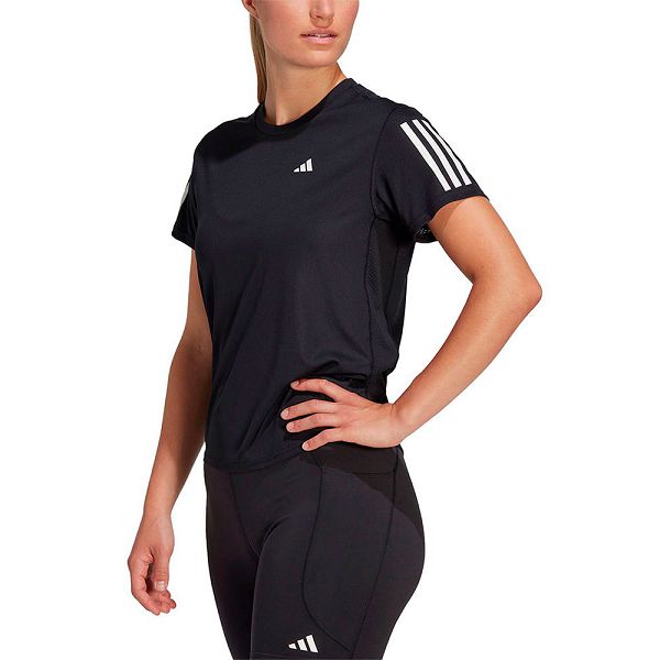 Adidas Own The Run Lyhyt Sleeve Naisten T Paidat Mustat | OXPK-78526