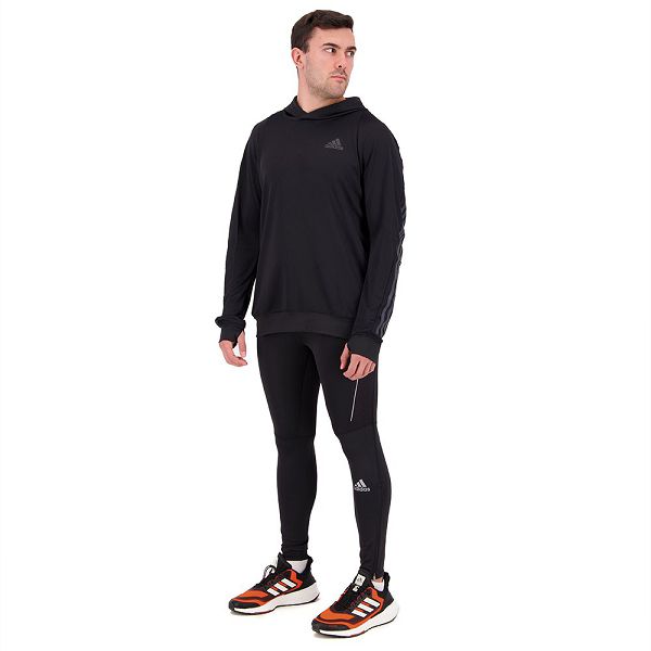 Adidas Own The Run Miesten Leggingsit Mustat | FQTJ-03782