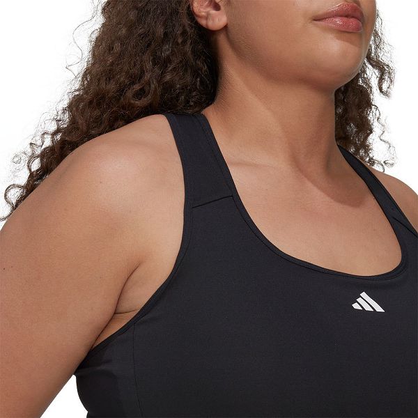 Adidas Power Medium-Support Techfit Big Naisten Urheiluliivit Mustat | TUFC-24317