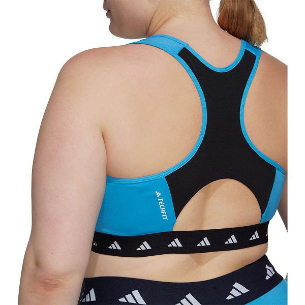 Adidas Power Medium-Support Techfit Big Naisten Urheiluliivit Sininen | TXCB-48216