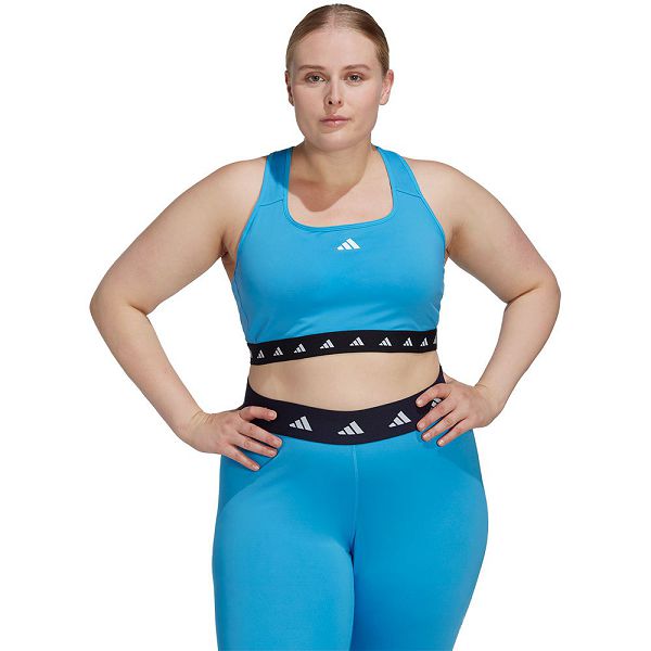 Adidas Power Medium-Support Techfit Big Naisten Urheiluliivit Sininen | TXCB-48216