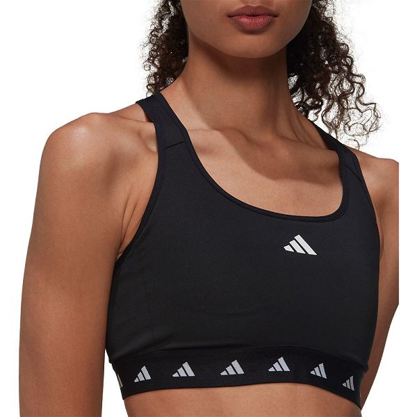 Adidas Power Medium-Support Techfit Naisten Urheiluliivit Mustat | MOIL-45986