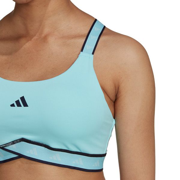 Adidas Powerimpact Medium-Support Techfit Naisten Urheiluliivit Sininen | GASX-89647