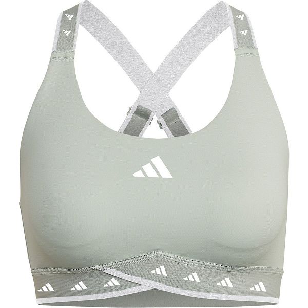 Adidas Powerimpact Medium-Support Techfit Naisten Urheiluliivit Vihreä | YAUZ-64257