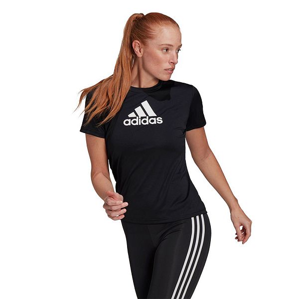 Adidas Primeblue Designed 2 Move Lyhyt Sleeve Naisten T Paidat Mustat | OPLY-65439