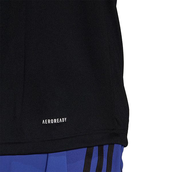 Adidas Primeblue Designed To Move Urheilu 3 Stripes Lyhyt Sleeve Miesten T Paidat Mustat | VZDU-91253