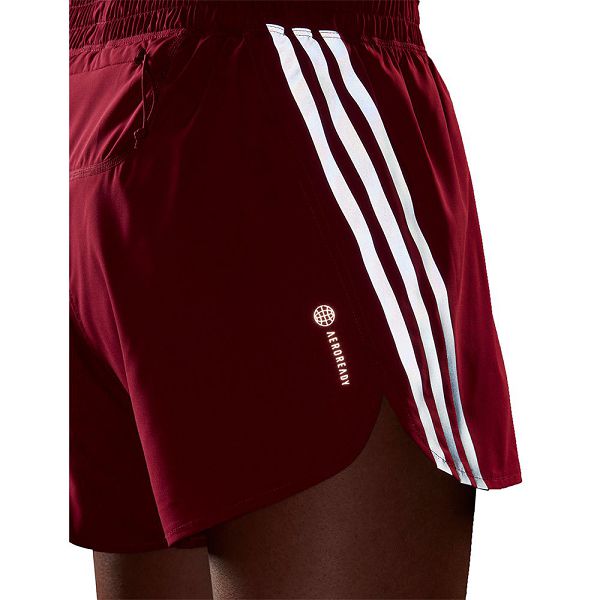 Adidas RI 3 Stripes 4´´ Shorts Naisten Housut Punainen | KESO-52367