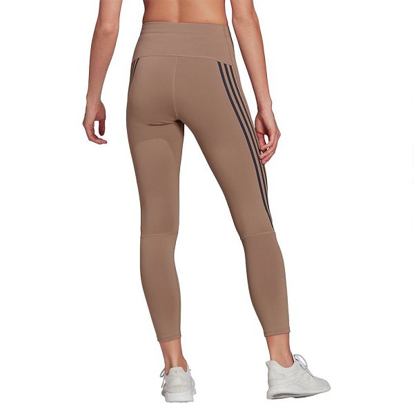 Adidas RI 3 Stripes Naisten Leggingsit Ruskea | VHOX-48056