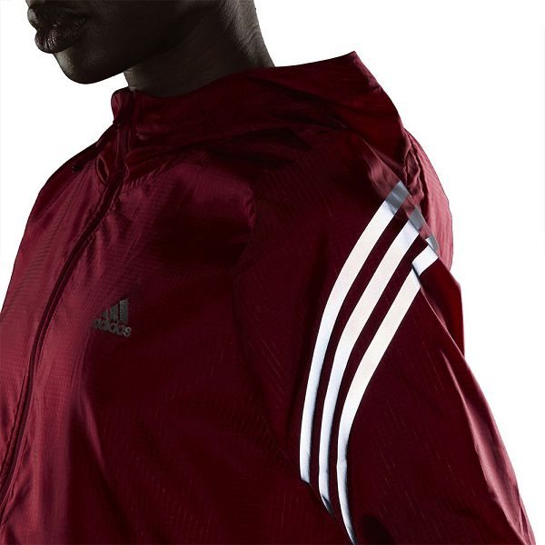 Adidas RI 3 Stripes Windbreak Naisten Takki Punainen | JLCF-60829