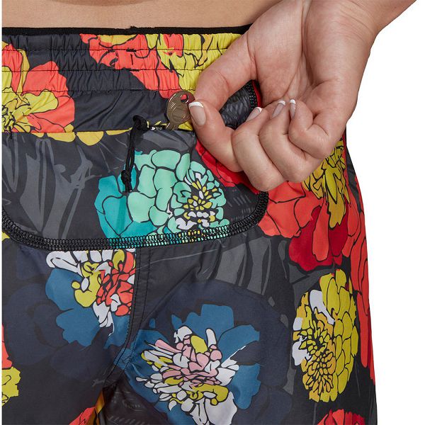 Adidas Run Fast Flower 3´´ Shorts Naisten Housut Mustat | UAXF-76534