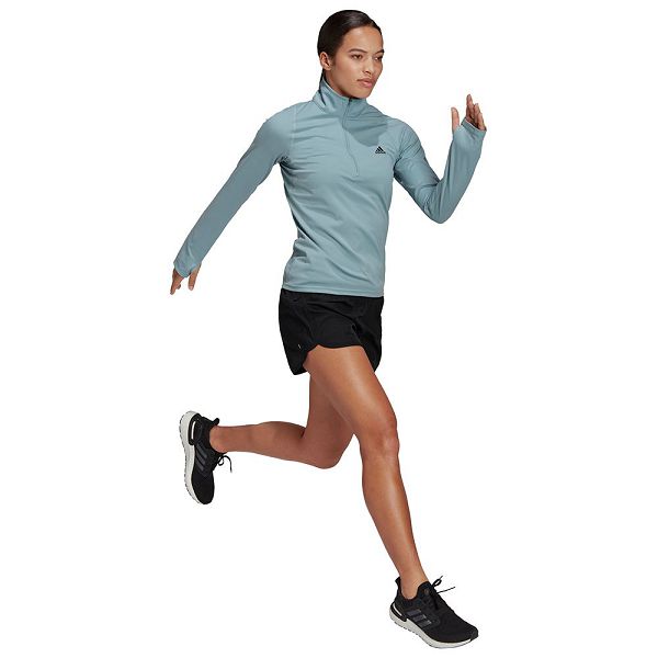 Adidas Run Fast Half Zip Naisten Puserot Sininen | LCWB-27039