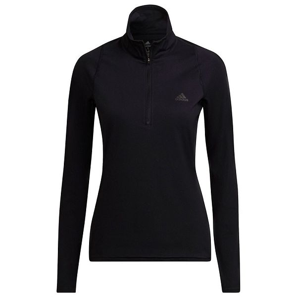 Adidas Run Fast Half Zip Naisten Puserot Mustat | NPVQ-40739