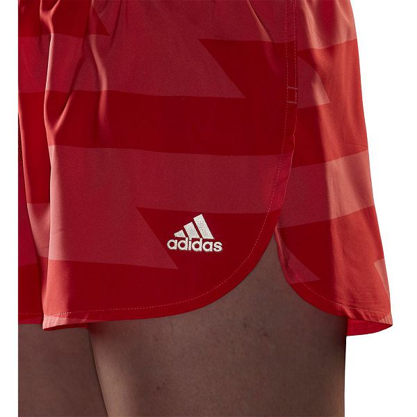 Adidas Run Fast LB 4´´ Shorts Naisten Housut Punainen | UCTQ-84725