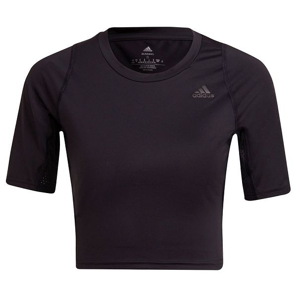 Adidas Run Fast Lyhyt Sleeve Naisten T Paidat Mustat | DRYC-90384