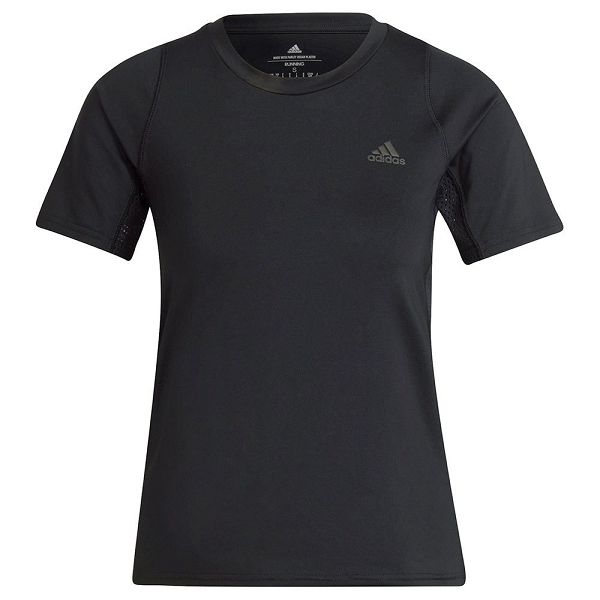 Adidas Run Fast PB Lyhyt Sleeve Naisten T Paidat Mustat | OQAH-53694