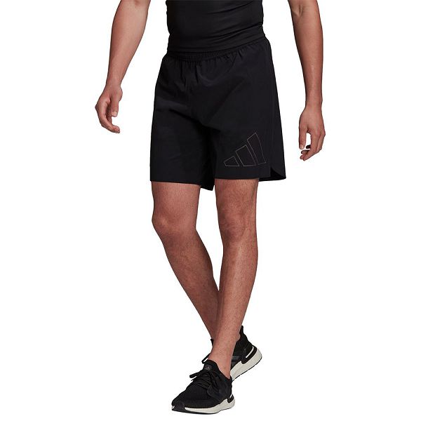 Adidas Run Icon 3 Bars 7´´ Shorts Miesten Housut Mustat | LMNC-98321