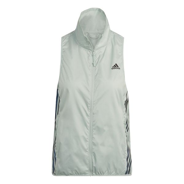 Adidas Run Icon 3 Stripes Koulutus Gilet Naisten Liivit Harmaat | CZRK-34586