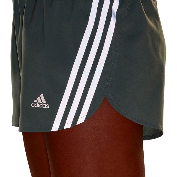 Adidas Run Icons 3S 4´´ Shorts Naisten Housut Vihreä | OYPE-73825