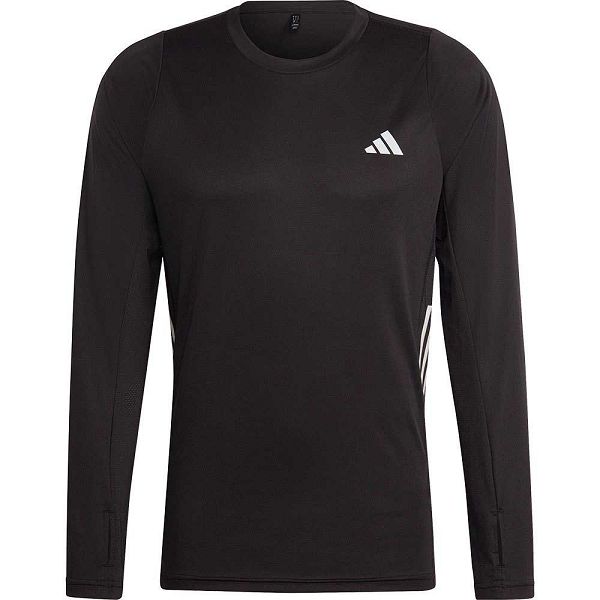 Adidas Run Icons 3S Long Sleeve Miesten T Paidat Mustat | VEDO-03215