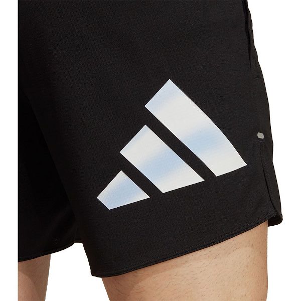 Adidas Run Icons 3 Bar 5´´ Shorts Miesten Housut Mustat | GXKT-38152