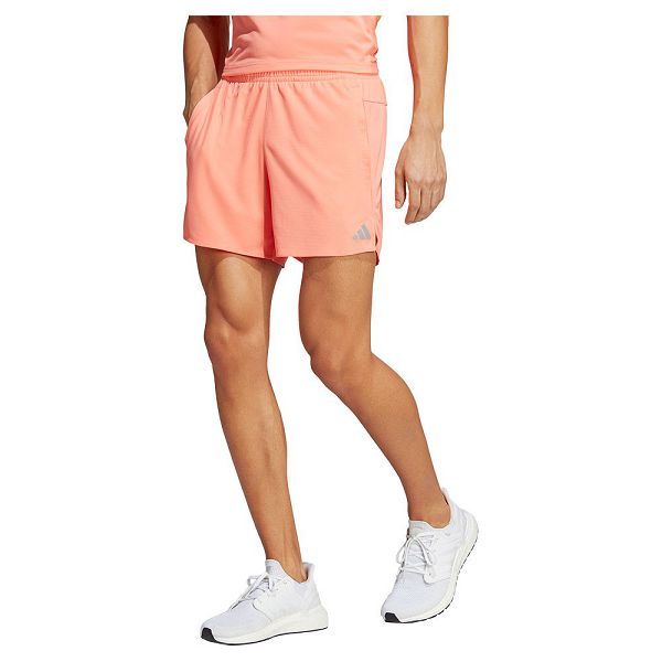 Adidas Run Icons 3 Bar 5´´ Shorts Miesten Housut Pinkki | ZQUP-86032