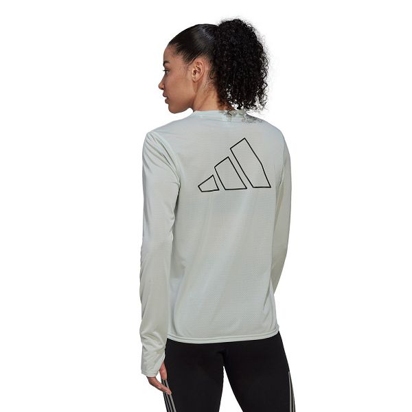 Adidas Run Icons Long Sleeve Naisten T Paidat Vihreä | FIVZ-15963