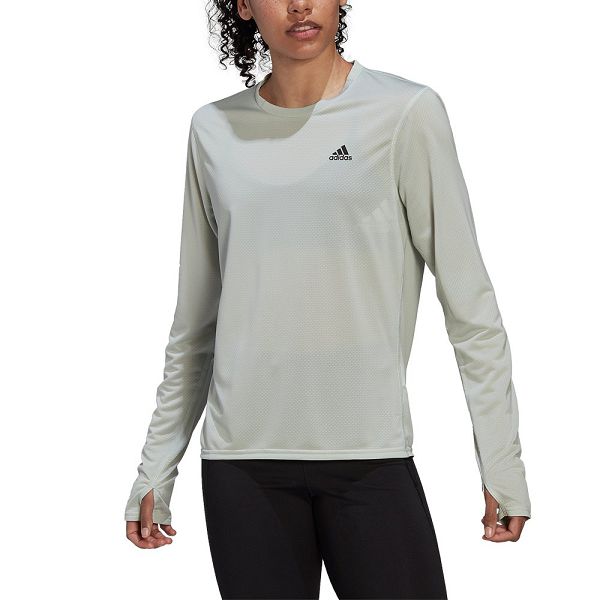 Adidas Run Icons Long Sleeve Naisten T Paidat Vihreä | FIVZ-15963