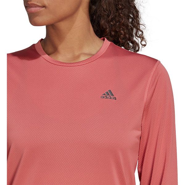 Adidas Run Icons Long Sleeve Naisten T Paidat Pinkki | OIYM-76120