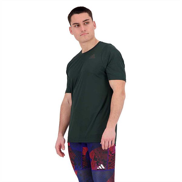 Adidas Run Icons Lyhyt Sleeve Miesten T Paidat Vihreä | RKNZ-24705