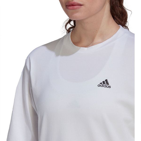 Adidas Run Icons Made With Nature Lyhyt Sleeve Naisten T Paidat Valkoinen | NVRJ-27043