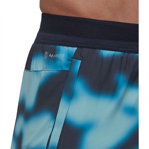 Adidas Run Icons Shorts Miesten Housut Sininen | PRAH-14867