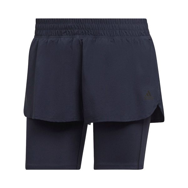 Adidas Run Icons Two-In-One Shorts Naisten Housut Sininen | HRON-84120