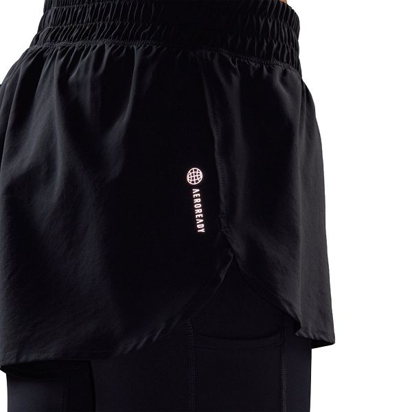 Adidas Run Icons Two-In-One Shorts Naisten Housut Sininen | HRON-84120