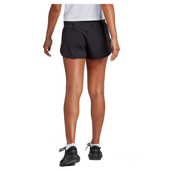 Adidas Run Icons Woven 4´´ Shorts Naisten Housut Mustat | YRJZ-36248