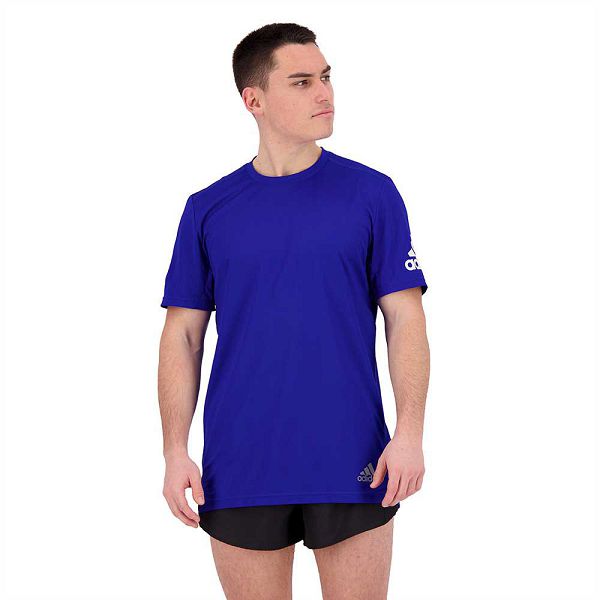 Adidas Run It Lyhyt Sleeve Miesten T Paidat Sininen | FRGJ-26093