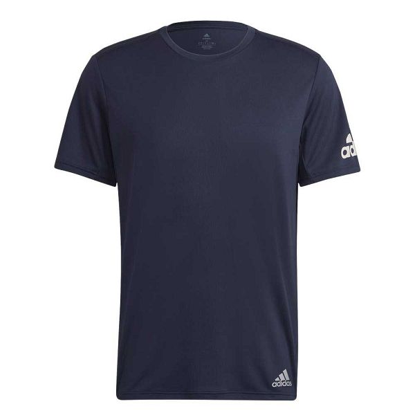 Adidas Run It Lyhyt Sleeve Miesten T Paidat Sininen | PQTY-98245