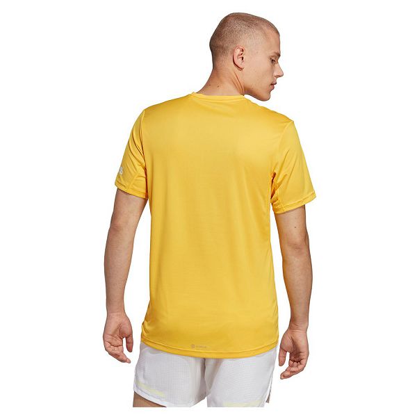 Adidas Run It Lyhyt Sleeve Miesten T Paidat Keltainen | XREA-70431