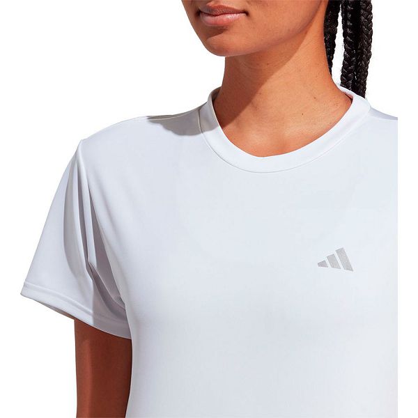 Adidas Run It Lyhyt Sleeve Naisten T Paidat Valkoinen | BNUH-03815