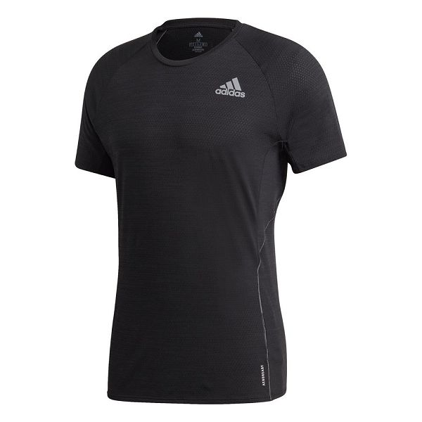 Adidas Runner Lyhyt Sleeve Miesten T Paidat Mustat | SYZH-95431