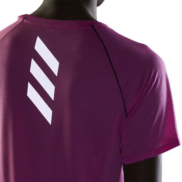 Adidas Runner Lyhyt Sleeve Naisten T Paidat Pinkki | AQSN-68257