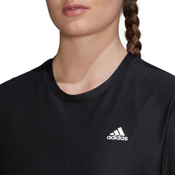 Adidas Runner Lyhyt Sleeve Naisten T Paidat Mustat | NBLI-54291