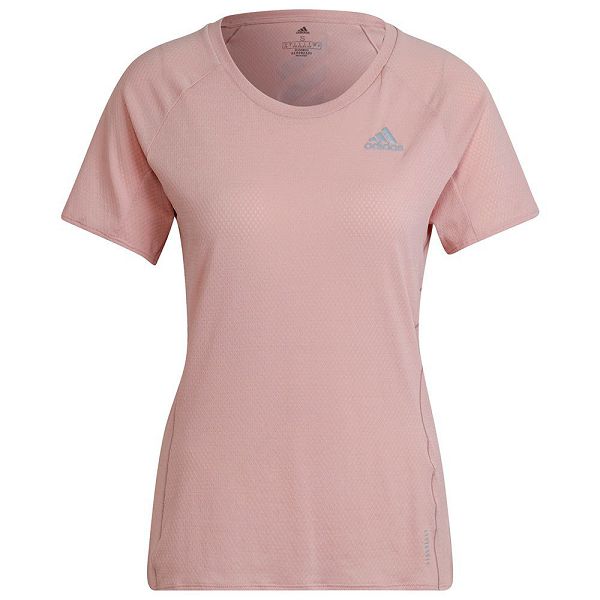 Adidas Runner Lyhyt Sleeve Naisten T Paidat Pinkki | NOAD-73051